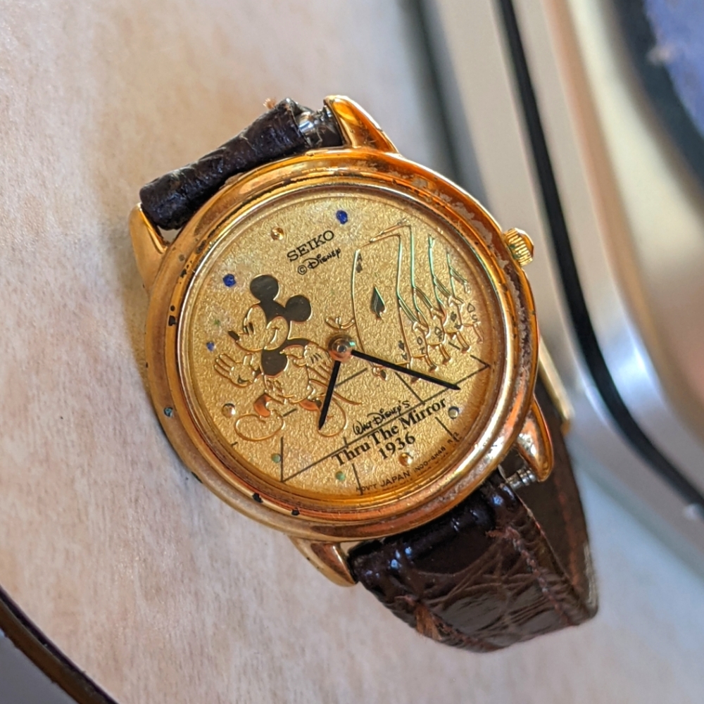 Seiko “Thru the Mirror” Mickey Mouse Limited Edition (384/5000) Watch